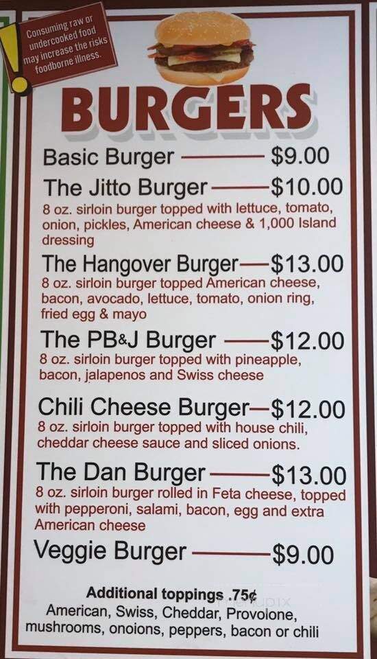 Jitto's-Super Steak Sub - Portsmouth, NH menu_pic