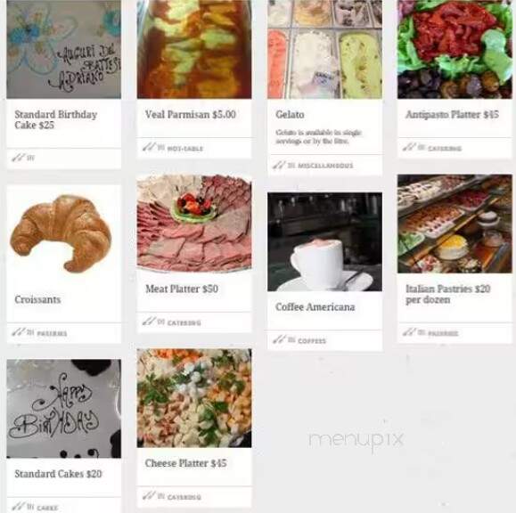 Rustic Bakery - North York, ON menu_pic