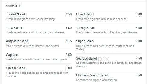 Italy's Best - Lakehurst, NJ menu_pic