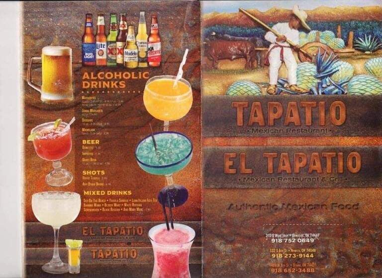 El Tapatio - Okmulgee, OK menu_pic