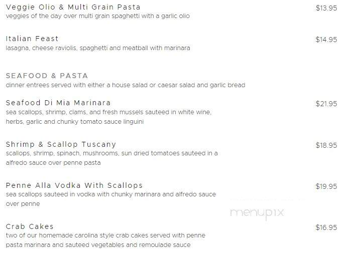 Roberto's Ristorante - Ocean Isle Beach, NC menu_pic