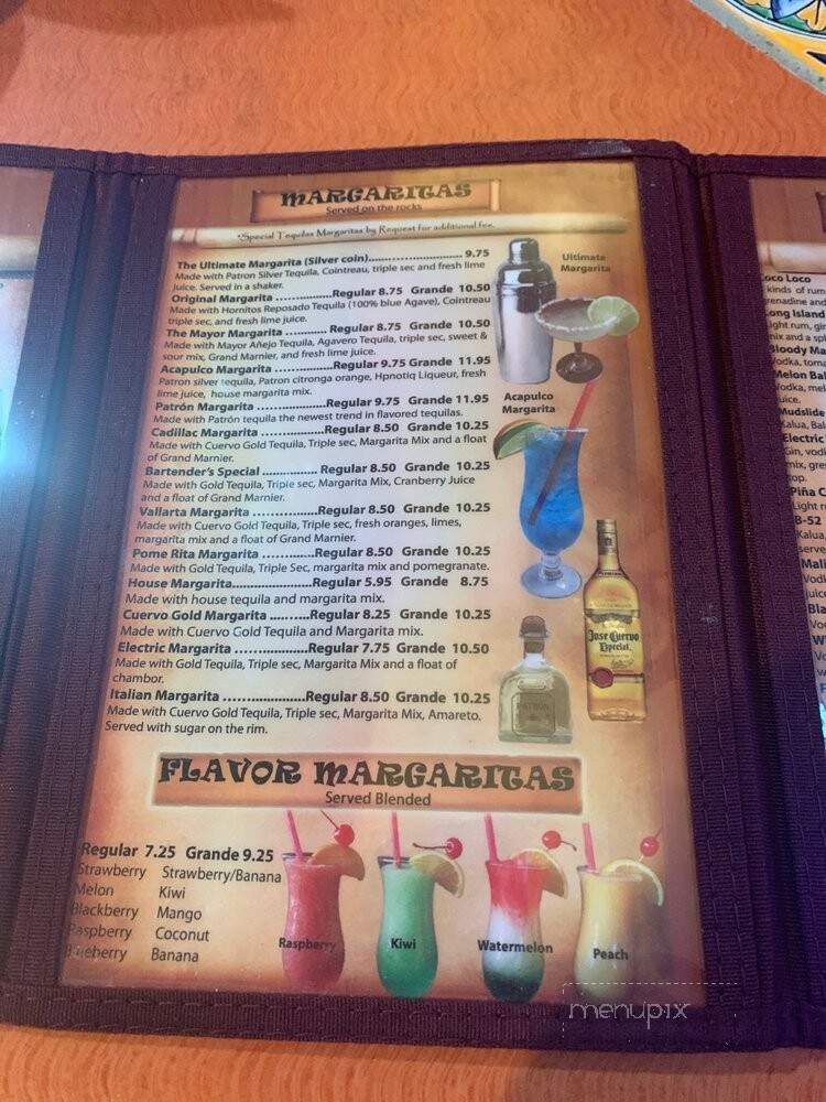 Guadalajara Mexican Restaurant - Peyton, CO menu_pic