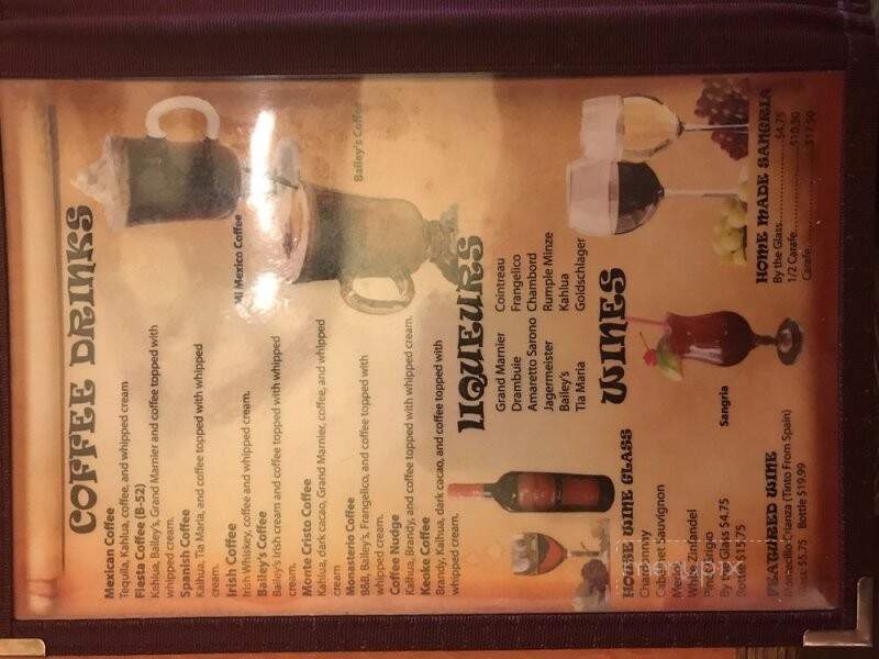 Guadalajara Mexican Restaurant - Peyton, CO menu_pic