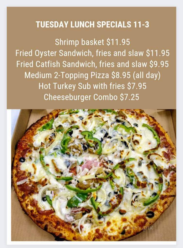 Angelo's Pizza and Raw Bar - Montross, VA