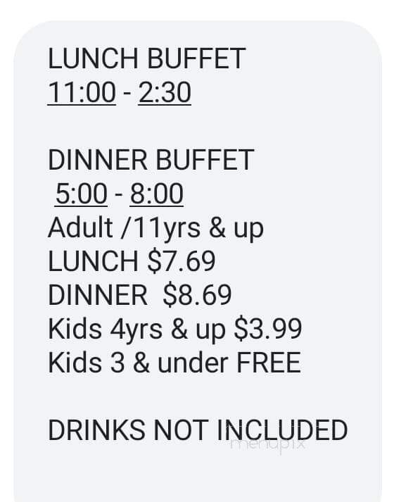 Giovanni's Pizza - Flatwoods, KY menu_pic