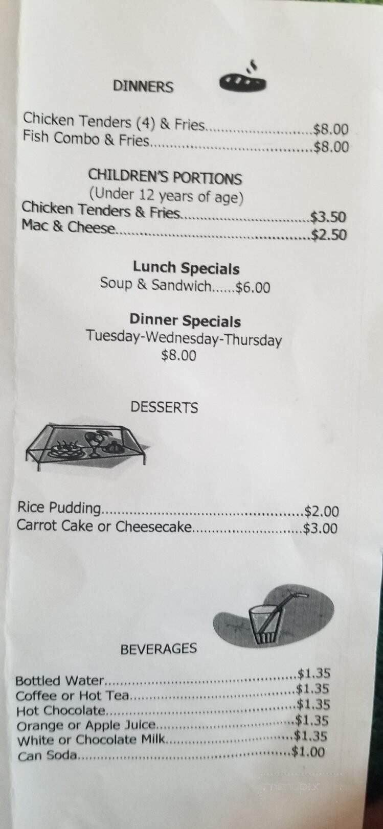 Lee Park Grill - Hanover, PA menu_pic