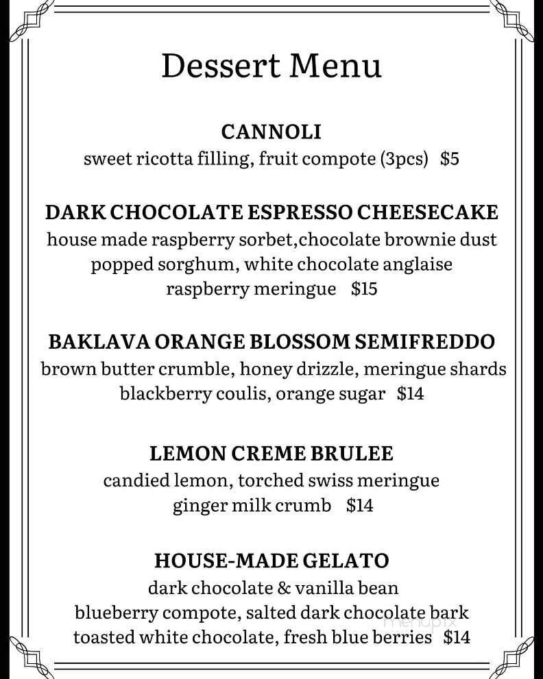 Abruzzi - London, ON menu_pic