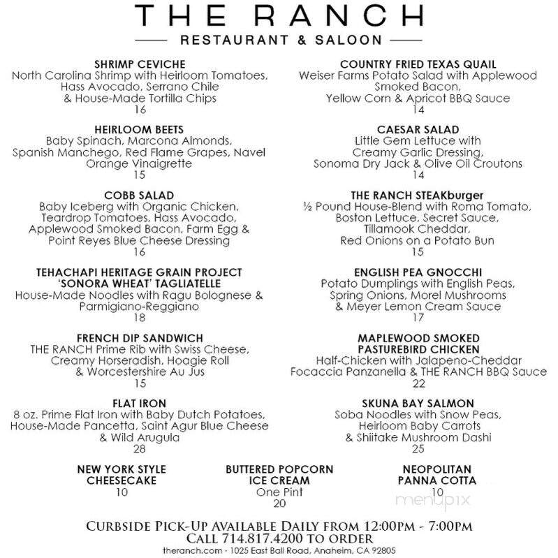 THE RANCH Restaurant Saloon - Anaheim, CA