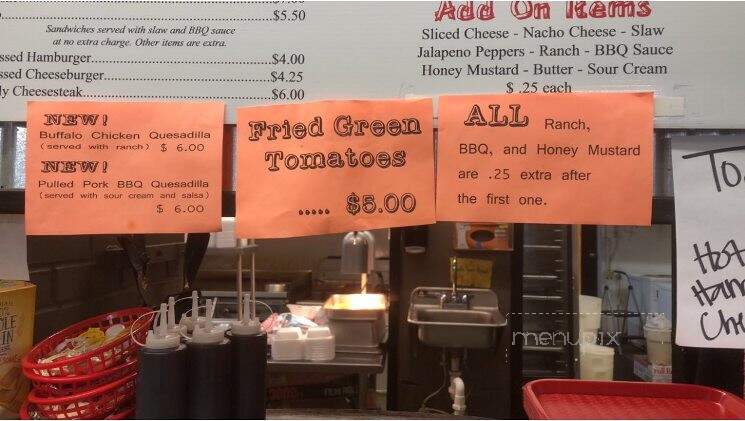 Blacksmith BBQ - Pontotoc, MS menu_pic