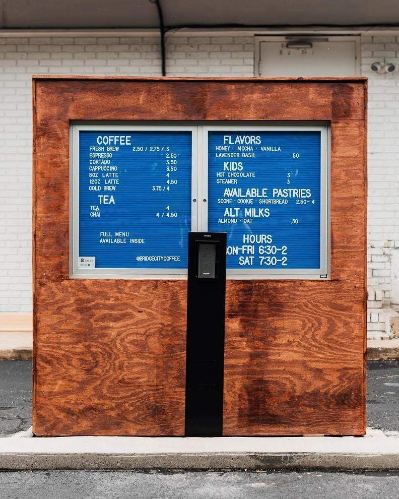 Bridge City Coffee - Greenville, SC menu_pic