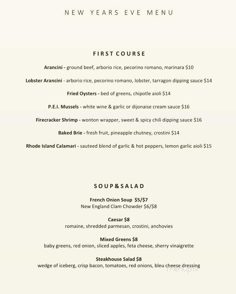 Fins & Tales - Southbridge, MA menu_pic