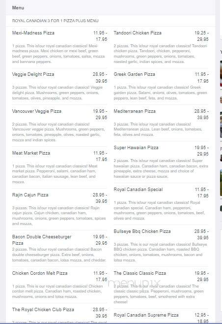 Granny's Chicken & Grill - Port Alberni, BC menu_pic