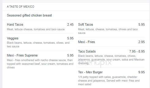 Granny's Chicken & Grill - Port Alberni, BC menu_pic