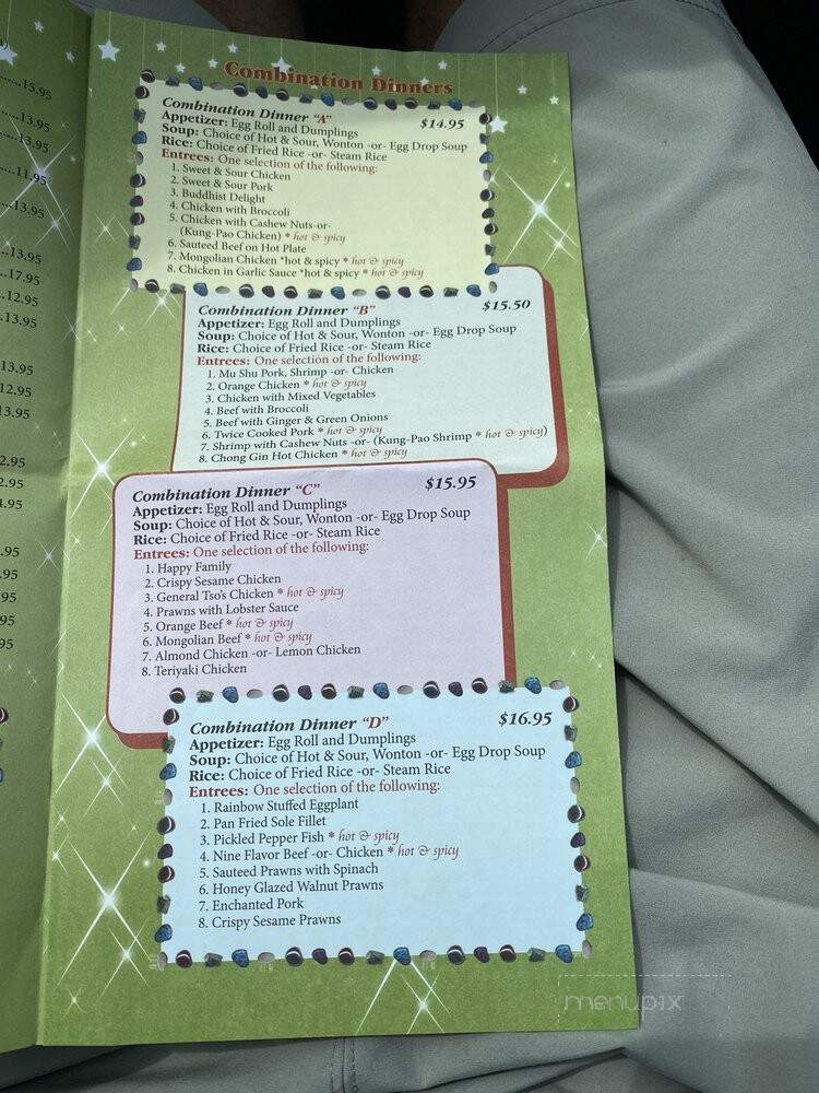 Fortune Star Chinese Restaurant - Sequim, WA menu_pic