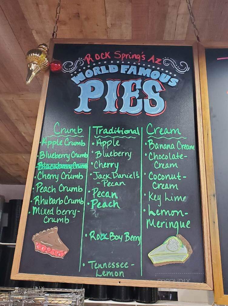 Rock Springs Cafe - Black Canyon City, AZ menu_pic