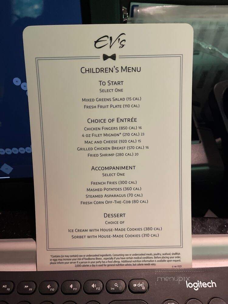 Eddie V's Prime Seafood - Nashville, TN menu_pic