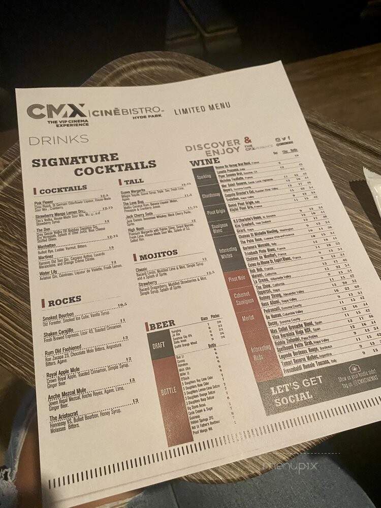 CineBistro - Tampa, FL