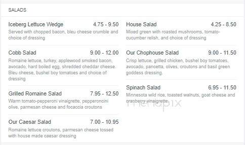 Lafayette Club - Minnetonka Beach, MN menu_pic