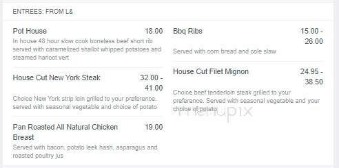 Lafayette Club - Minnetonka Beach, MN menu_pic