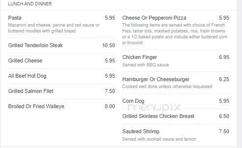 Lafayette Club - Minnetonka Beach, MN menu_pic