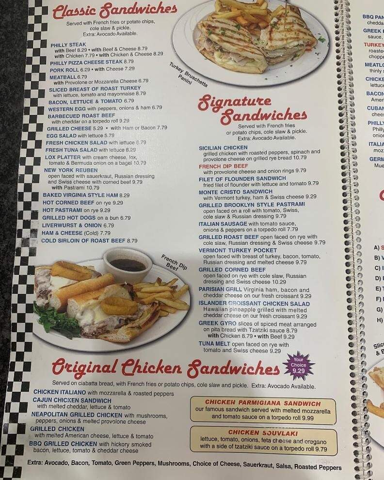 New Berlin Diner - Berlin, NJ menu_pic