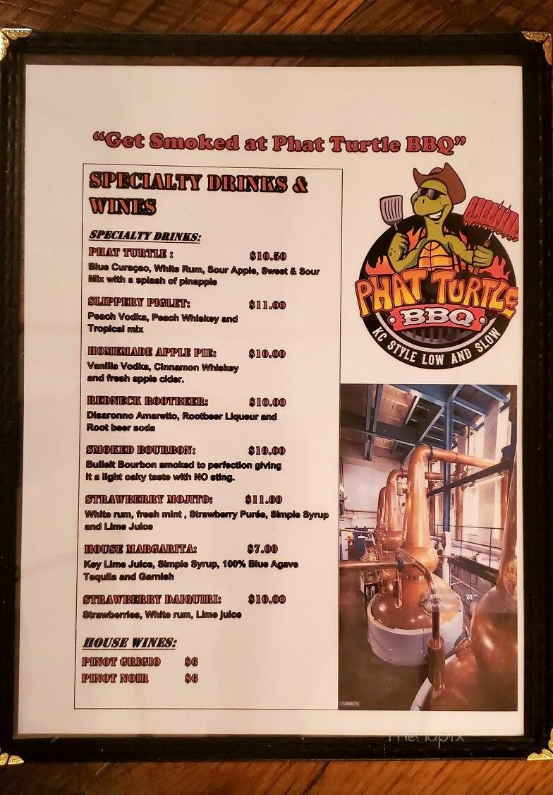 Phat Turtle BBQ - Phoenix, AZ menu_pic