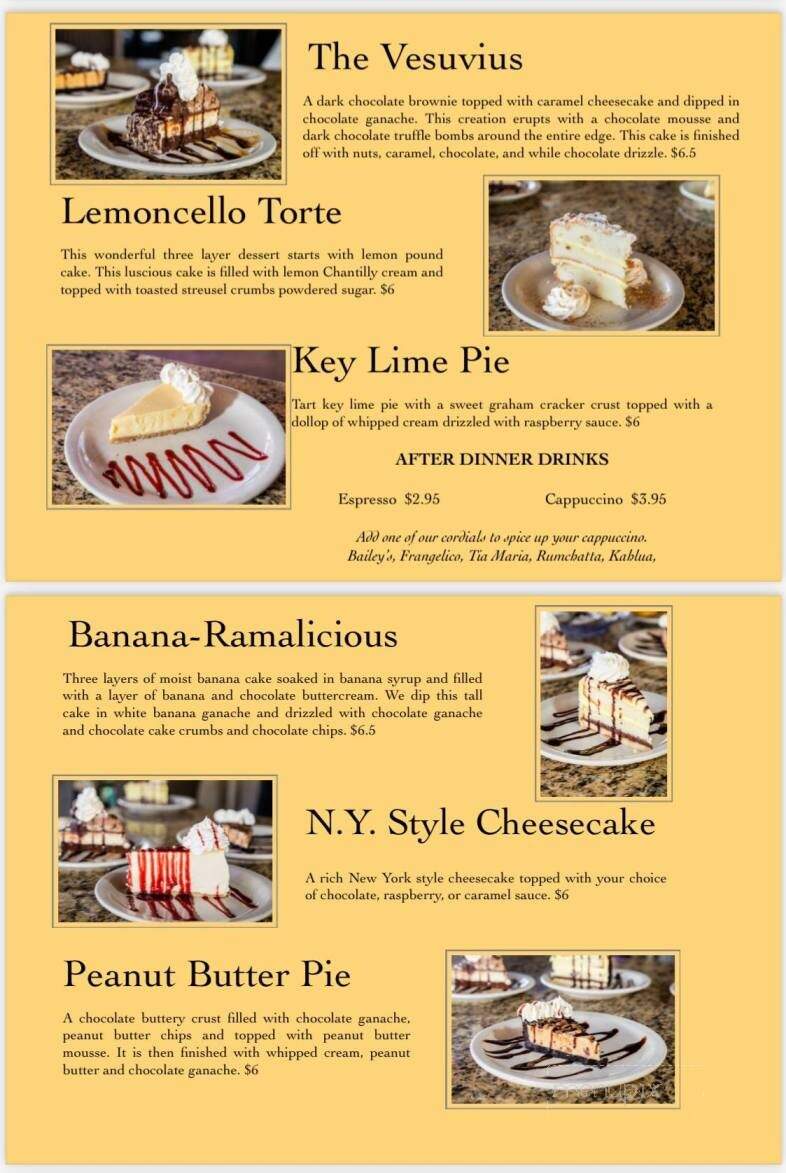 Inn On The Gulf - Hudson, FL menu_pic