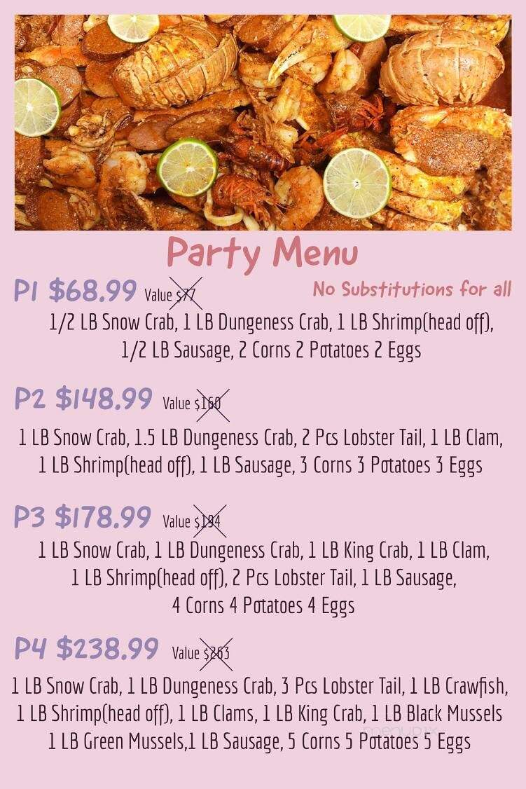 Royal Crab - Oklahoma City, OK menu_pic