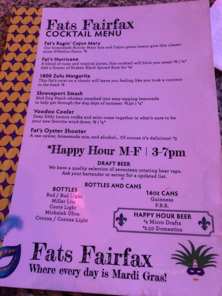 Fat Tuesdays - Fairfax, VA