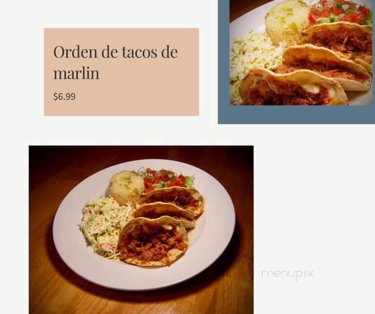 La Bocanita - Rio Rico, AZ menu_pic