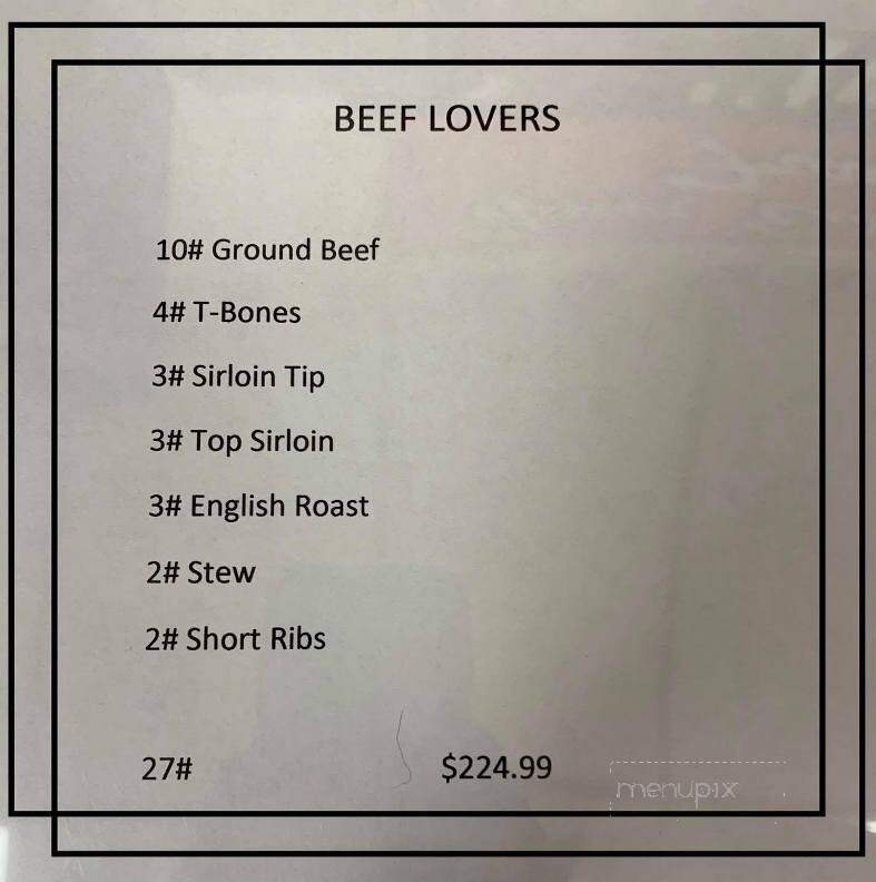 Your Butcher Frank - Longmont, CO menu_pic