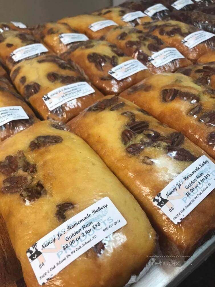 Nancy Jo's Homemade Bakery - Oak Island, NC menu_pic