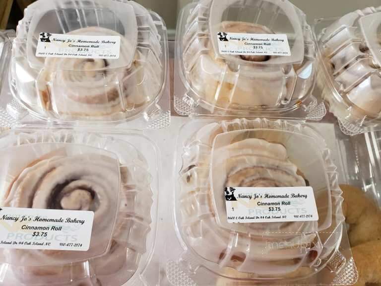 Nancy Jo's Homemade Bakery - Oak Island, NC menu_pic