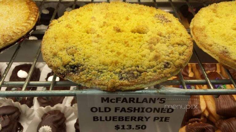 McFarlan Bake Shop - Hendersonville, NC menu_pic