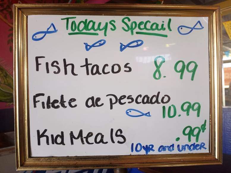 Casamigos - Abilene, TX menu_pic