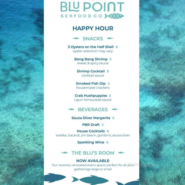 Blu Point Seafood Co - Staunton, VA menu_pic
