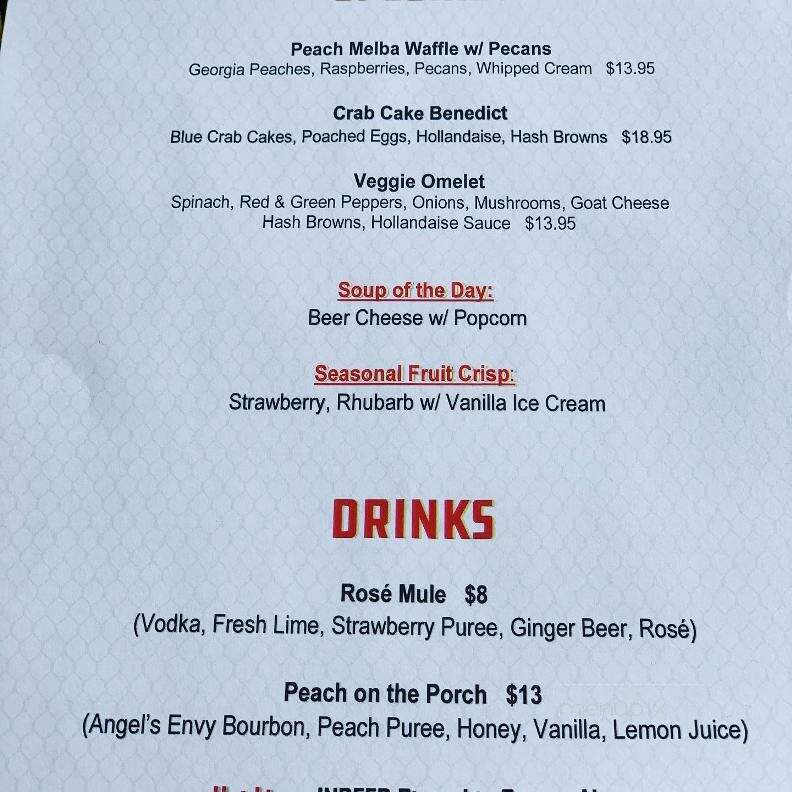 North Coop - Excelsior, MN menu_pic