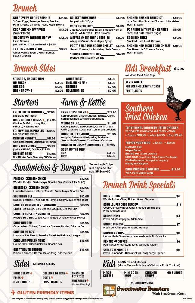 North Coop - Excelsior, MN menu_pic