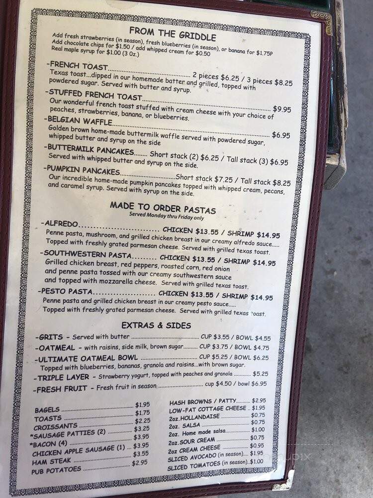 Coffee Pub - Las Vegas, NV menu_pic
