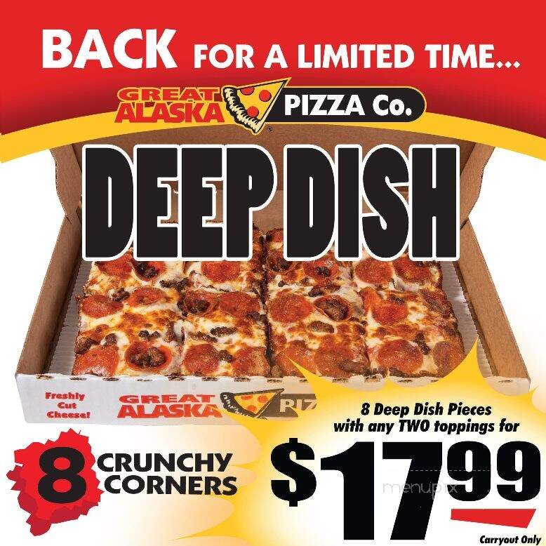 Great Alaska Pizza Company - Fairbanks, AK menu_pic
