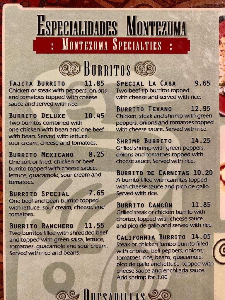 Montezuma Mexican Restaurants - Waynesboro, PA