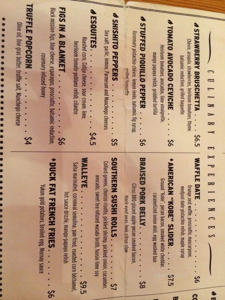 Bourbon and Baker - Manhattan, KS menu_pic