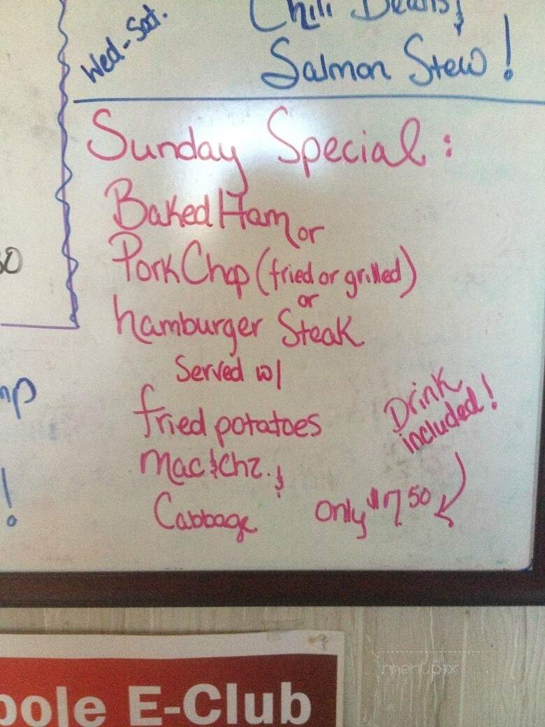 Tadpole Seafood Restaurant - Greer, SC menu_pic
