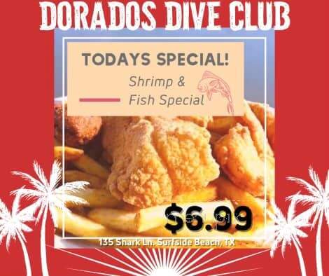Dorado's Dive Club - Surfside Beach, TX menu_pic