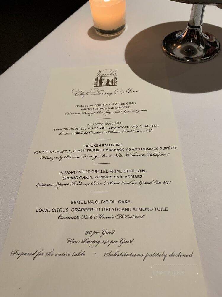 Hawks - Granite Bay, CA menu_pic