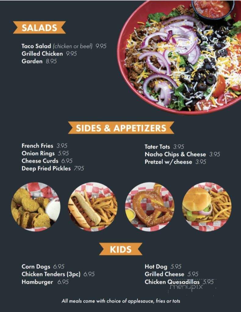 Cass River Bar & Grill - Frankenmuth, MI menu_pic