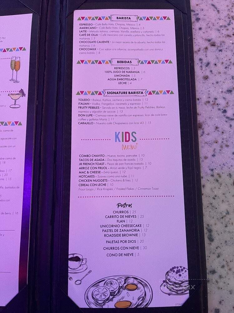 Mama Por Dios - Rancho Cucamonga, CA menu_pic