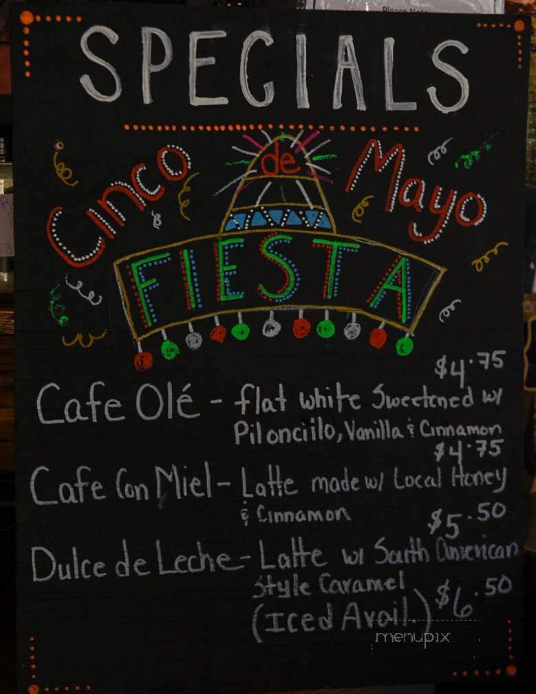 ECO Coffee House - East Hampton, CT menu_pic