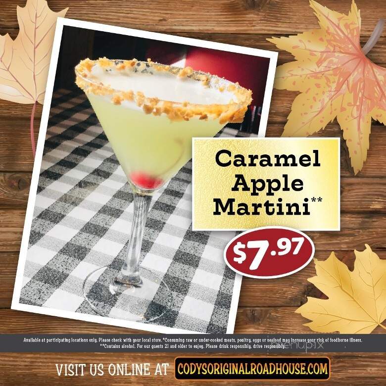 Cody's Original Roadhouse - Crystal River, FL menu_pic