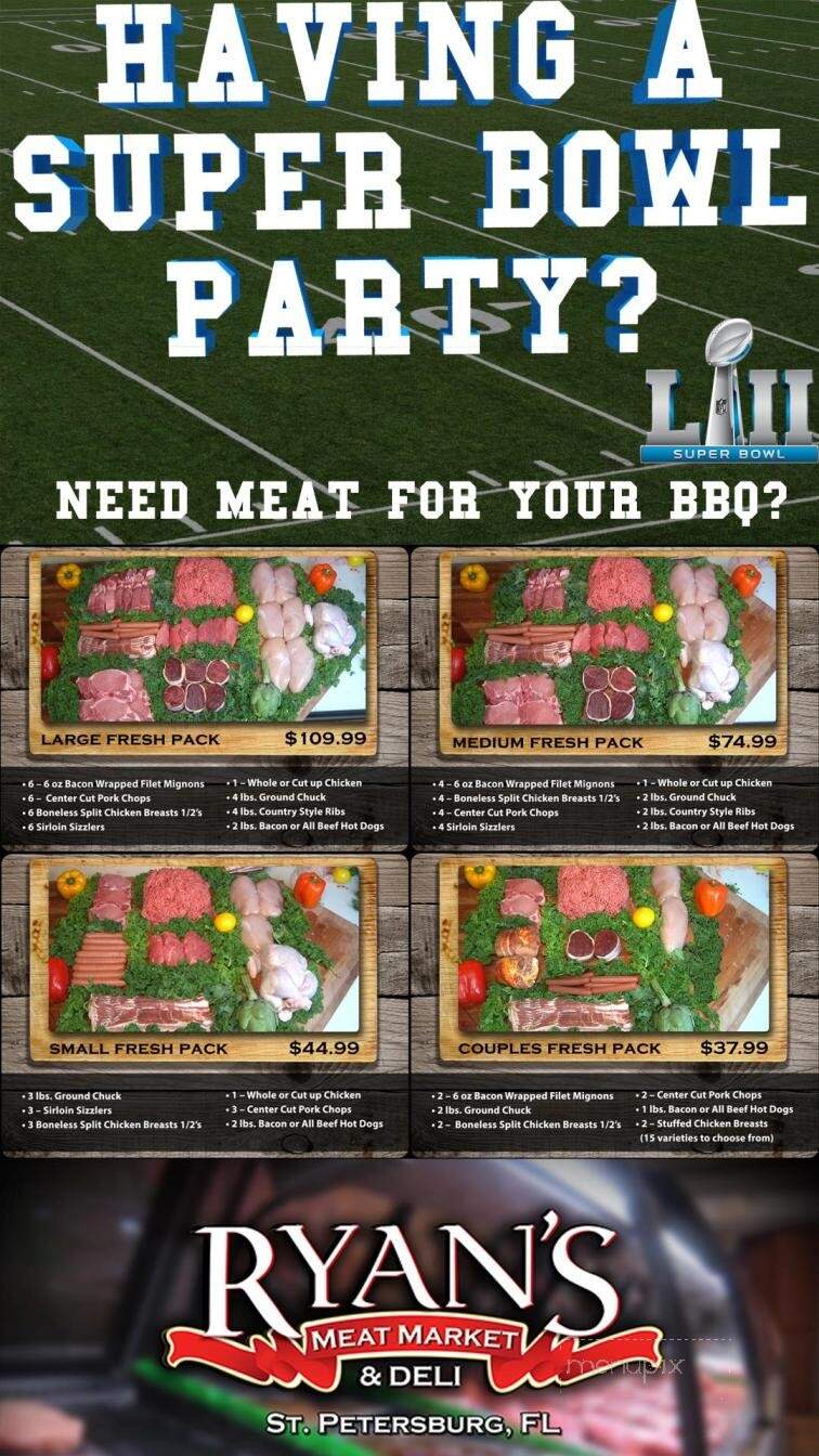 Ryan's Meat Market & Deli - Saint Petersburg, FL